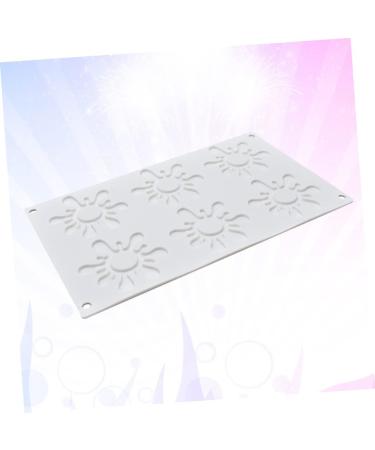 Zerodeko 3pcs Candy Decor Cupcake Decorations Silicone Cookie Mold Fondant Molds Cookie Stencils Cake Stencils Gummy Molds Sunflower Mold Cookie Molds Candy Molds White Chocolate Cake Mold mediumx3pcs Whitex3pcs - Buy Online on GoSupps.com