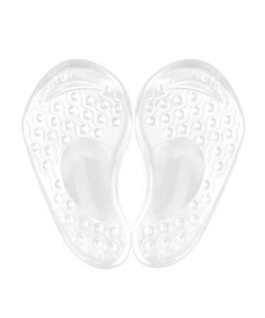 Silicone Transparent Arch Support Forefoot Anti Slip Mat Shock Absorption for Foot Heel