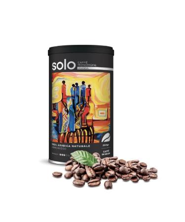 SOLO - Caffè Monorigine Uganda, Roasted Coffee Beans, 250 g, 100% Natural Arabica
