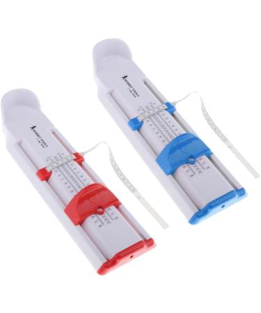 Bonarty Foot Measuring Device - Red | Accurate Foot Measurement Tool for Online Shoe Shopping | Unisex Adults - Buy Online on GoSupps.com
