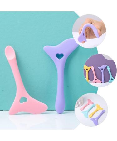 FRCOLOR Eyeliner Stencils Wing Tips Silicone Eyeliner Aid Marscara Drawing Aid Eyeliner Molds Eyeliner Stencil Pads Tool Purple - Buy Online on GoSupps.com