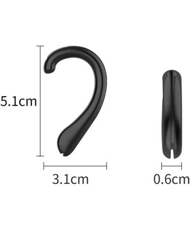 SPEEDWOX Earmuffs Accessories - 5 Pairs Soft Silicone Ear Caps & Hooks for Pain Prevention | White - Buy Online on GoSupps.com