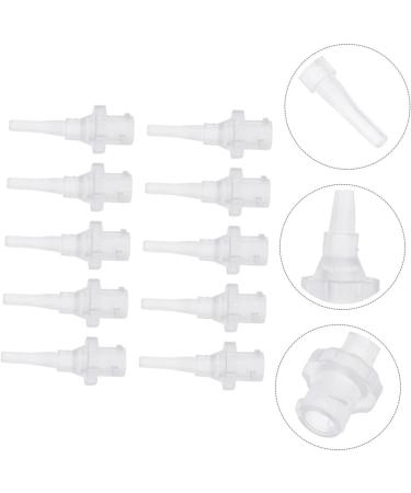 MOLUCKFU 10pcs Ear Washer Tips Disposable Ear Cleaning Accessories for Irrigation Flexible Material Secure Connection - Buy Online on GoSupps.com