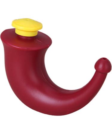 Red Horn Neti Pot - Sinus Cleanser for Yoga and Travel | Nasal Wash Detergent - Buy Online on GoSupps.com
