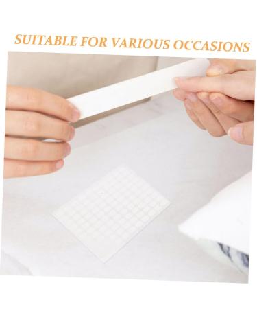 Healeved 20 Sheets Double Sided Nail Adhesive Tabs Transparent Glue Stickers for Press Nails Lightweight Comfortable Suitable for Manicure Natural Nails - Buy Online on GoSupps.com