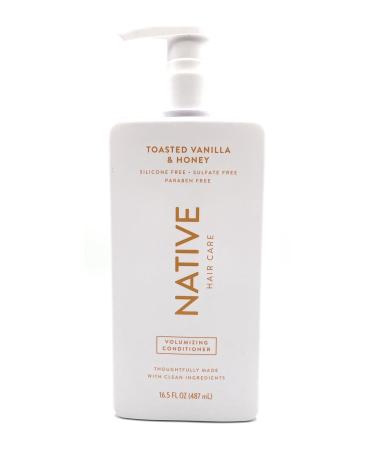 Volumizing Toasted Vanilla & Honey Conditioner by Native (16.5 oz) Pack of 1 White