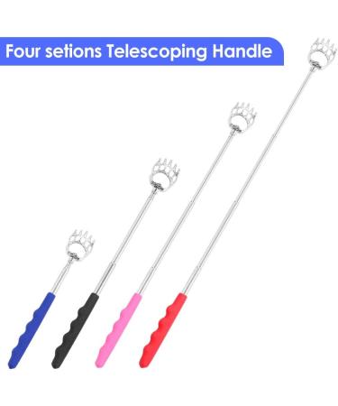 4-Pack Extendable Bear Claw Back Scratcher Set - Telescoping Metal Retractable Massager for Men and Women - Buy Online on GoSupps.com