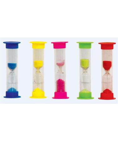 Wahsmile 2 minute tooth brushing sand timer x 1 colour sent randomly