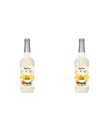 Value Bundle: Skinny Syrup - Pina Colada - Sugar Free - Great in Cocktails Mocktails Iced Teas Lemonades Cocktails Sodas and Smoothies - Water Enhancer - Summer Favourites Pack of 2