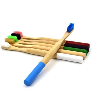 Shop Minkissy Wooden Bristle Toothbrushes - Eco-Friendly Dental Care for a Healthy Smile - Buy Online on GoSupps.com