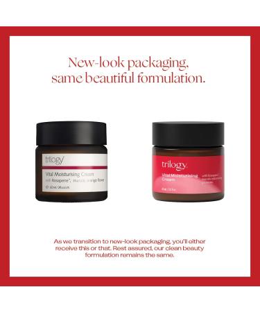 Trilogy Vital Moisturising Cream 60ml - Hydrating Skin Care for All Skin Types - Buy Online on GoSupps.com