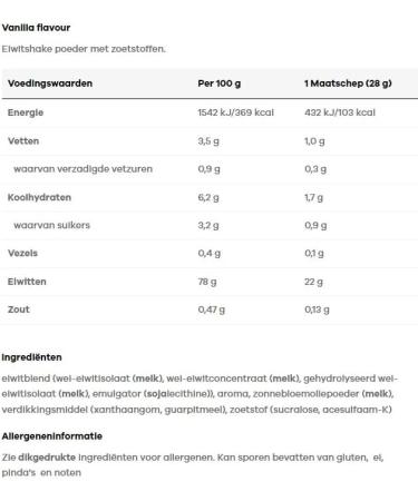 Body&Fit Whey Protein "Whey Perfection" Vanilla Milkshake 160 oz (162 Shakes) - Buy Online on GoSupps.com