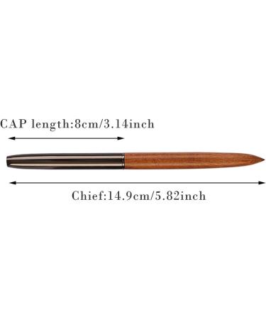 Dtaigou Brush Nail Fine Liner Brushes Sandalwood Detail Brush For Thin Details Fine Drawing Long Lines Nail Design Salon At Home K - Buy Online on GoSupps.com