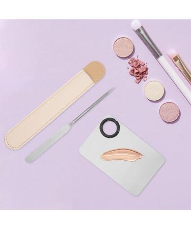 Buy 2 Sets Foundation Mixing Palette & Spatula - Perfect for Makeup Color Mixing & Cosmetic Application | International Shipping Available - Buy Online on GoSupps.com