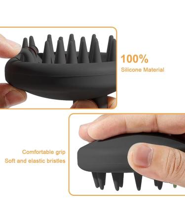 Yotun Silicone Scalp Massage Brush | Deep Cleaning & Hair Growth | Daily Head Massage Tool - Buy Online on GoSupps.com