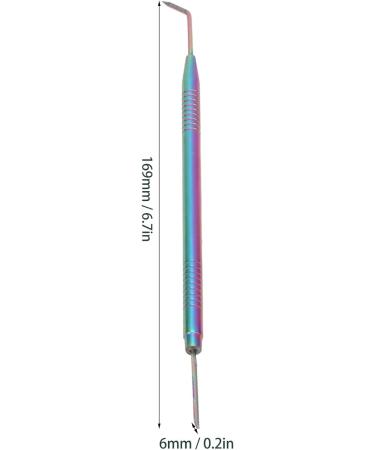 Eyelash Separator Tool 45 Degree Double Head Prevent Slipping 2 in 1 Eyelash Lifting Tool for Eyelash Salon (Colorful) - Buy Online on GoSupps.com