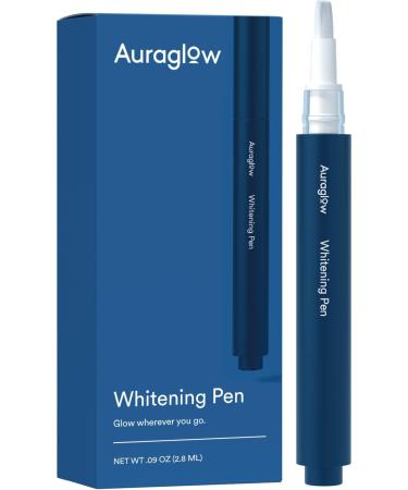 Auraglow LED Teeth Whitening Kit with Whitening Pen - Professional At-Home Teeth Whitening Solution - Buy Online on GoSupps.com