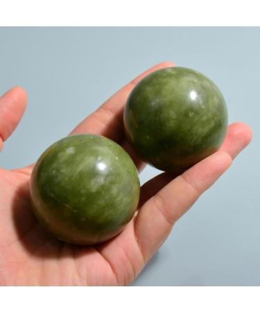 Gleavi Green Jade Massage Balls - Manual Massage Tools for Sport & Health Hand Roller Massage Balls - Buy Online on GoSupps.com