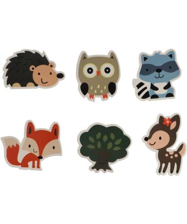Leadigol 48Pcs Woodland Animal Cake Cupcake Toppers Forest Jungle Animals Cake Decorations Woodland Creatures Party Supplies Decorations Cute Party Supplies - Buy Online on GoSupps.com
