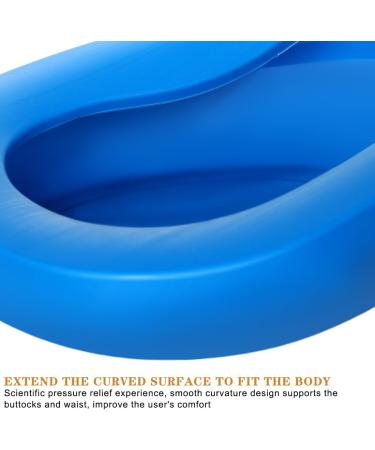 Plastic Bedpan for Women & Adults | Unisex Bedpan for Bedridden Patients | Easy to Clean & Use - Buy Online on GoSupps.com