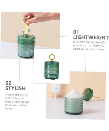 Healeved 1pc Mousse Frother Foaming Hand Soap Dispenser Foam Maker Bubble Maker Cleansing Foaming Hand Soap Dispensers Facial Foam Maker Simple Foaming Cup Gel Face Travel As 12.7x7.5cm Green - Buy Online on GoSupps.com