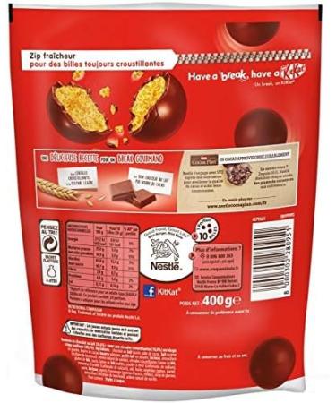 NESTLE KIT KAT BALL - Kit Kat Ball 400G - Pack of 3 - Buy Online on GoSupps.com