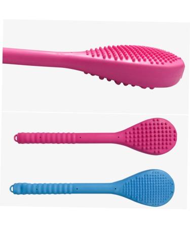 Lurrose 1stk Silicone Ball Massage Hammer - Premium Percussion Device for Back & Shoulder Relief | 40.5x9.5cm Sky Blue - Perfect for Fitness & Relaxation - Buy Online on GoSupps.com