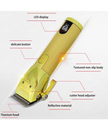 Pro Hair Clipper Electric Hair Clipper USB Rechargeable Hair Clipper Barber Hair Trimmer Men Electric Razor Men's Electric Shaver - Buy Online on GoSupps.com