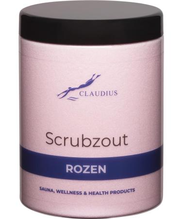Claudius Scrub salt Roses in handy jar 1250 grams