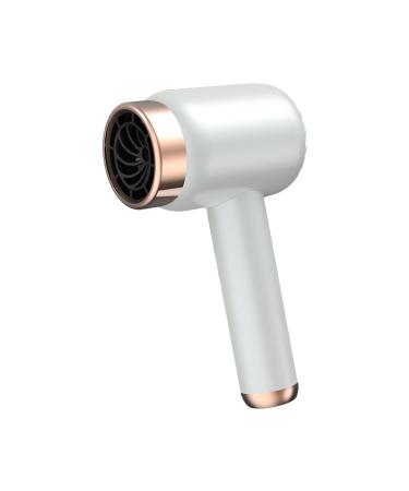 Generic Sleek Portable Hair Dryer with Drying Power for Styling Anywhere white
