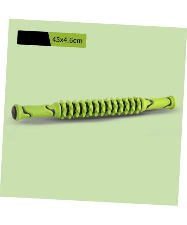 Buy Toddmomy 45x5cm Green Massage Roller for Trigger Point Relief & Full Body Relaxation - Best Foot Vault & Yoga Exercise Device | International Shipping Available - Buy Online on GoSupps.com
