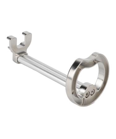 Metal Handwell Razor Stand for Men - Premium Razor Holder & Hairdressing Accessories | Compatible with Most Razors & Brushes - Buy Online on GoSupps.com