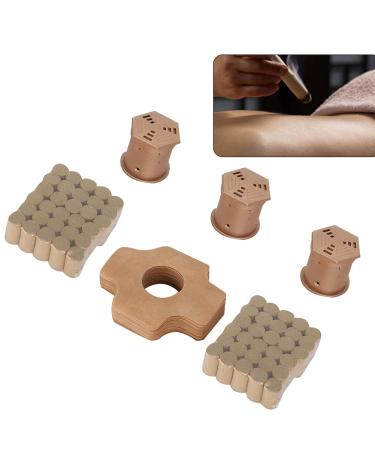 NSXAYIWE Moxibustion Box - Portable Acupuncture Moxa Treatment at Home with Magnetic Pillow - Buy Online on GoSupps.com