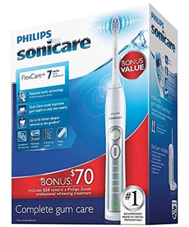 Philips Sonicare Flexcare Plus Electric Toothbrush HX6921/31 - Rechargeable Sonic Technology - Buy Online on GoSupps.com