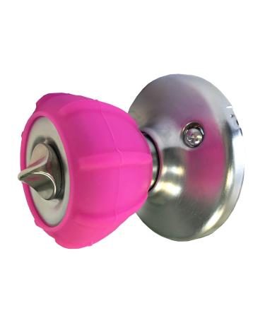 New Enjoy Cover - Door Knob Cover Grips Non Slip Arthritis & Senior Living Aids Grippy Easy Open Decorative. Simple Functional Effective Solution- 4 Pack (Hot Pink, Tylo)
