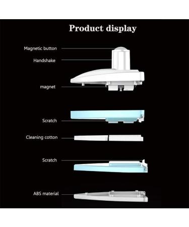 Glass Double-Sided Wipe Window Cleaner Glass Wiper Magnetic Cleaning Tools Useful Surface Cleaning Brush for High-Rise - Buy Online on GoSupps.com
