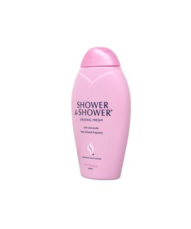 SHOWER TO SHOWER Body Powder Original Fresh 8 oz - Pack of 4 | 8 Ounce x 4 Pack - Buy Online on GoSupps.com