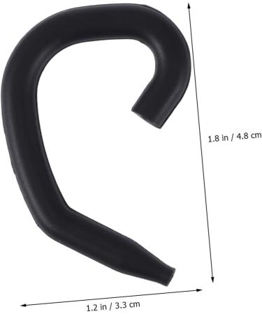 Toddmomy 60 PCS S Hook Extension Hooks - Ear Protection Cover & Tape for Facial Masks Male Ear Extensions - Buy Online on GoSupps.com