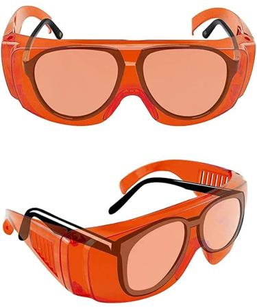 Vinmax Red Goggle Glasses Lab Eye Protection Safety - Dental Protective Eye Curing Light Whitening | 1pc - Buy Online on GoSupps.com