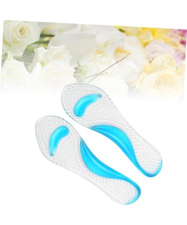 Mobestech Gel Pads for High Heels - Cushioned Arch Support & Orthopedic Insoles for Ultimate Comfort - Blue Medium Size - Buy Online on GoSupps.com