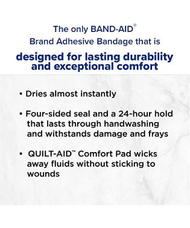 Band-Aid First Aid Rolled Gauze, White, 3 in X 2.5 yds - 1 Count - Buy Online on GoSupps.com