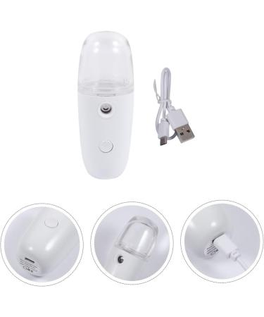 Healeved 1 Set Spray Hydrating Apparatus Mini Facial Mini Steamer Facial Mister Face Cleaner Plastic White - Buy Online on GoSupps.com
