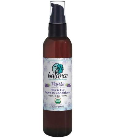 Pause-Organic Hair & Fur Leave-in Conditioner 4 oz | Nourishing Pet Care | International Shipping Available - Buy Online on GoSupps.com