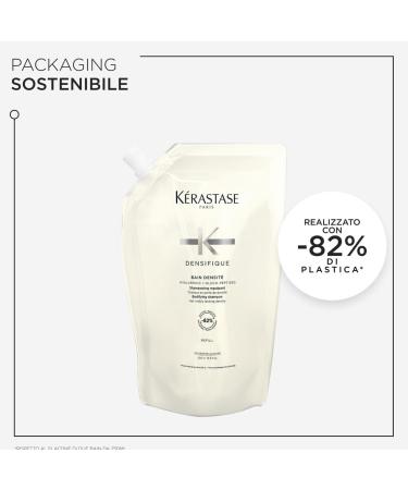 K RASTASE Densifique - Bain Densit - Plumping Shampoo - Long-Lasting Volume and Densifying Effect - Hyaluronic Acid and Gluco-Peptides - Thinning Hair Losing Density - Buy Online on GoSupps.com