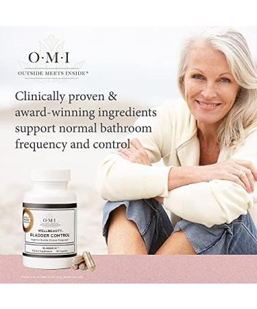 OMI WellBeauty Bladder Control - Reduce Urinary Frequency with 60 Veggie Capsules - Buy Online on GoSupps.com