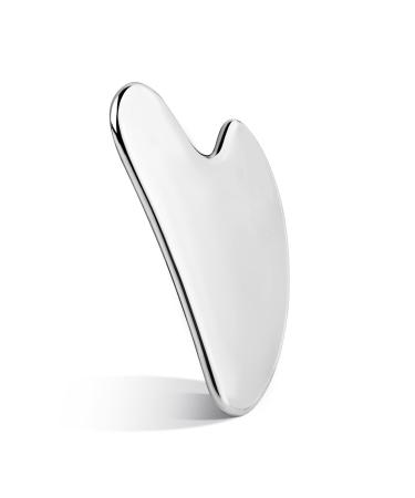 Stainless Steel Gua Sha - Gua Sha Facial Tools Metal Gua Sha Face Massage Tool for Face and Body Treatment Massage Scraper Heart Shape Item