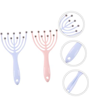 TOVINANNA Scalp Massage Roller - Portable 6-Piece Head Massager Tool for Stress Relief & Circulation - Buy Online on GoSupps.com
