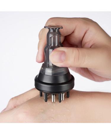 Minkissy 2 in 1 Oil Applicator & Scalp Massager | Manual Hair Care Comb for Essential Oils & Medicated Solutions - Perfect for Scalp & Hair Health - Buy Online on GoSupps.com