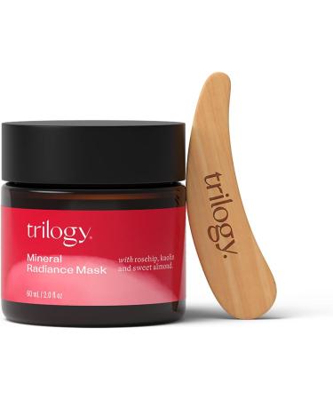 Trilogy Mineral Radiance Mask 60 mL - For All Skin Types - Purify Cleanse & Condition - Made in New Zealand - Buy Online on GoSupps.com