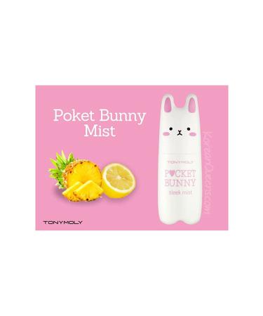 Tony Moly Pocket Bunny Moist Mist 2.03 oz - Hydrating Facial Spray for Dewy Skin - Buy Online on GoSupps.com
